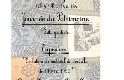 JOURNEE DU PATRIMOINE SAMEDI 15 SEPTEMBRE 2012