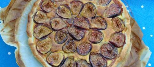 Tarte aux figues
