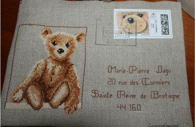 Ours brodé et... adopté !