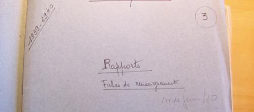 21ème Bataillon: Rapports et renseignements.