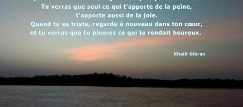 Tu pleures ce qui te rendait heureuse !!!