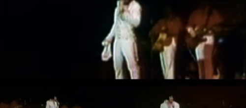 Elvis - Suspicious Minds - Can't Help Falling In Love - 1970.08.12. DS mystrey train tiger man 