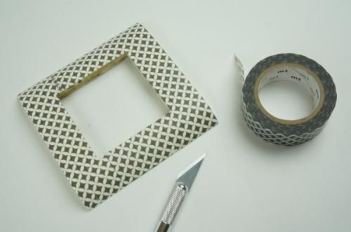 Avec du masking tape