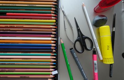 Atelier Lettrines Larousse avec Define ferré au musée de l'imprimerie