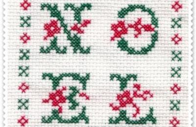 Biscornu de Noël 2020