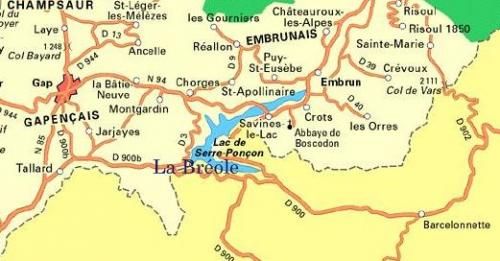 La Bréole - lac de serre-ponçon (04)-1