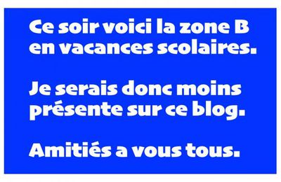 VACANCES ZONE B