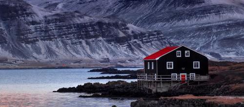 Islande - suite - camper à la belle etoile dans la neige .. 
