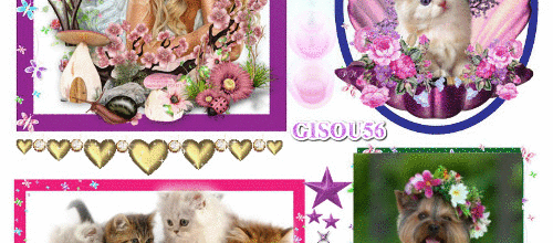 CREA PETITE FILLE ANIMAUX