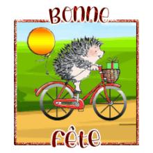 Bonne fete, carte, blinkie, gif animé