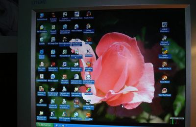 Voici mon bureau...