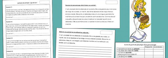 Ecriture : le portrait 