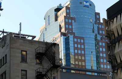 Montréal : les escaliers extérieurs...