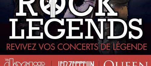 Rock Legends fait vivre en live la magie de Queen, The Doors, Led Zeppelin