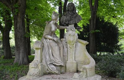 Jardin du Luxembourg : Monument à Watteau par Henri-Désiré Gauquié