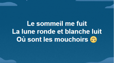 Haiku - Le sommeil me fuit