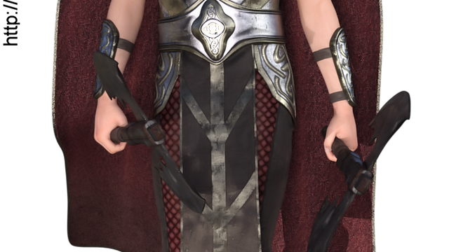 Tube de roi viking (poser-image)