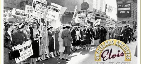 news Elvis: Up Close – 1956 Elvis Presley Fan Skirt