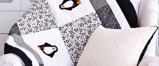 Patchwork au pingouin