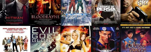 ADAPTATION JEUX VIDEO BOX OFFICE