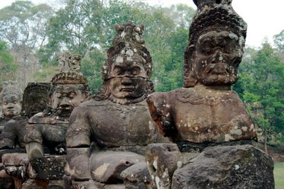 Siem Reap avec Angkor et ses temples - Cambodge (Scan de photos papier)