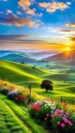 Biscornu de printemps