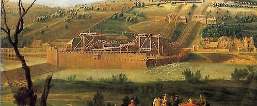 Inauguration de la machine de Marly