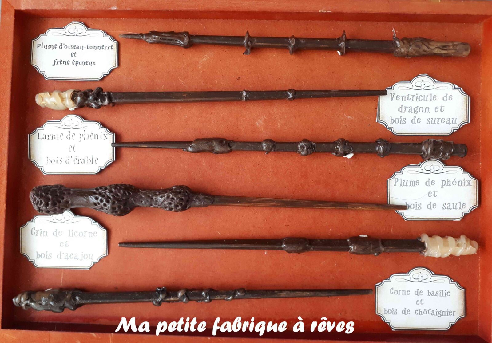Tuto pour fabriquer des baguettes magiques pour sorcier Harry Potter lors d'un anniversaire