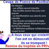 C'est samedi alors faisons court  car c'est la coupe de France.
