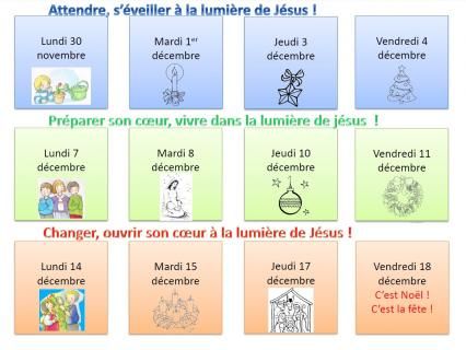 Calendrier de l'avent