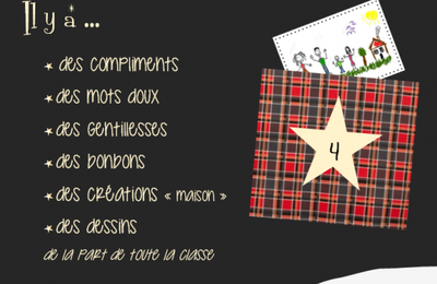 Dans notre calendrier pour attendre Noël, il y a...