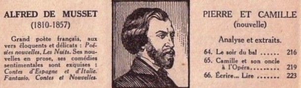 22- Pierre et Camille - Alfred de Musset