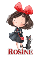734 - fille et chat - signature, gif animé, blinkie