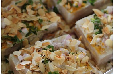 Papillote de filets de Colin aux pommes & curry