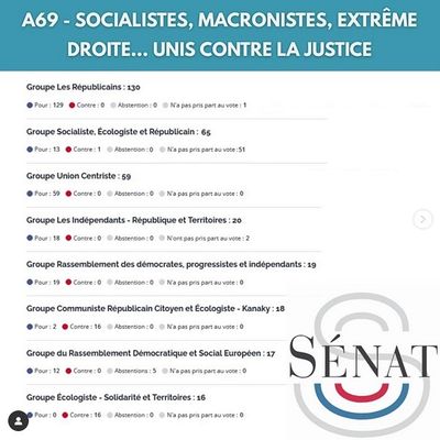 A69: quand le sénat fait tout pour détourner la loi ...