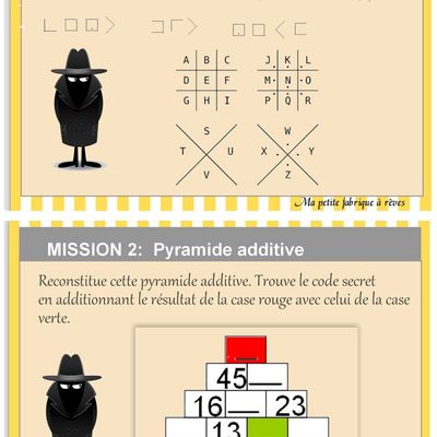 Défis, énigmes mathématiques et logiques espions et Harry Potter de 8 à 12 ans (cycle 3)