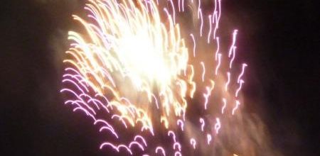 Feu d'artifice au Porteau à PORNIC