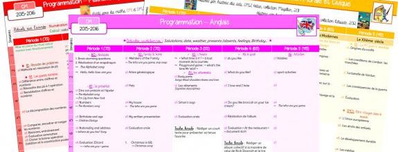Programmations CM1 - CM2_2015