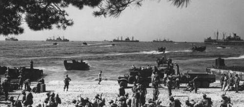 Etape n° 1 : 16 - 17 Août 1944 : La D.F.L. débarque à Cavalaire