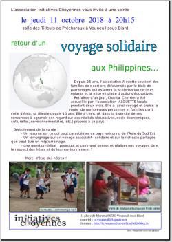 activités de l'association pour 2018-2019
