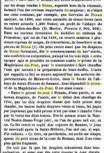 - 1306. Procès entre  le Prieur et ses drapiers