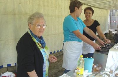 La kermesse du 14 Juillet à Châtillon sur Seine...