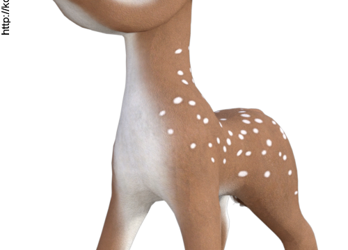 Tube de faon stylisé (image-render)