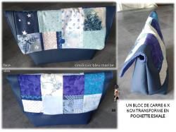 "Assemblage" - finition en pochette/trousse 