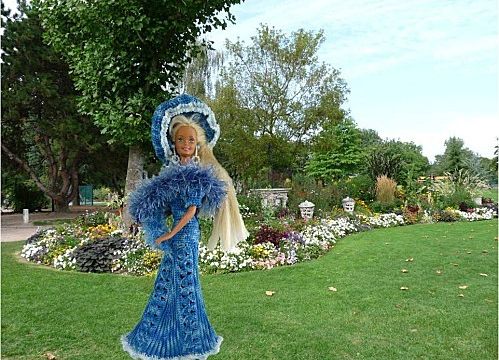 Robe Barbie au crochet : Les inscriptions au CAL Lazuline