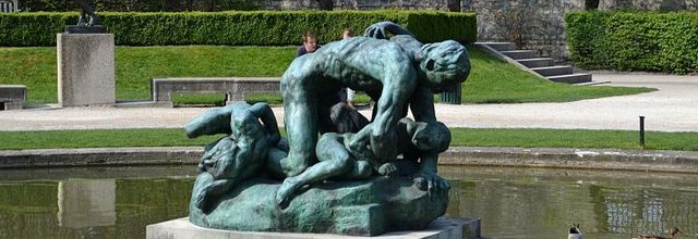 Jardin du Musée Rodin : Ugolin et ses enfants