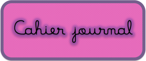 Cahier journal