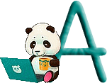 Alphabet Panda Ordinateur