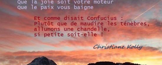 Mes voeux pour 2015