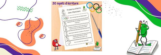 Joggings d'écriture Jeux Olympiques 